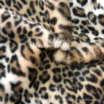 New Leopard Print Artificial Animal Fur/Faux Fur